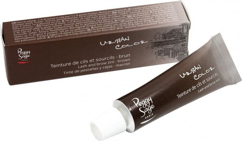 Lash And Brow Tint Light Chestnut wimper- en wenkbrauwverf Bruin 15ml