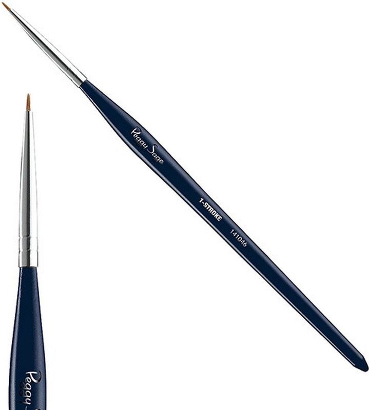 Paggy Sage - Detail 1-Stroke Brush - Penseel - Fijne Haren