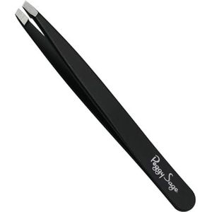 Peggy Sage - Professional Tweezers - Diepzwarte Epileerpincet - Luxe en Moderne Uitstraling