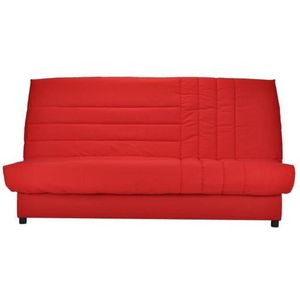 BEIJA 3-zitsbank - Comfort BULTEX - B 192 x D 95 cm - Rood stof