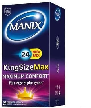 Manix King Size Max Condomen 24