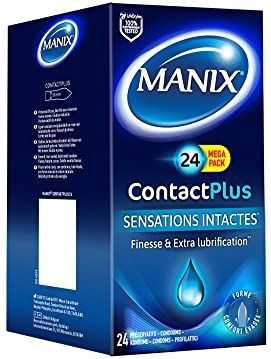 Manix Contact Plus Condooms 24