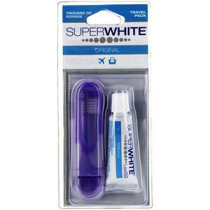 SuperWhite Original Tandenborstel en Tandpasta 15ml - Travel Pack