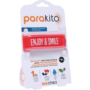 Para'Kito Armband Volwassen Good Vibes Rood 1