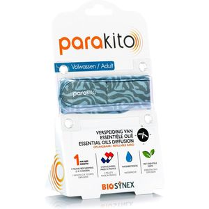 Para’kito - Anti-Muggen Armband - Verstelbaar - Waterbestendig - 2 Navullingen