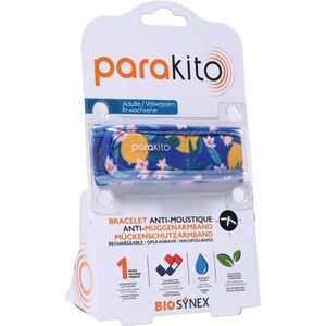 Parakito - Armband - Neopreen - Kleurrijk - Inclusief 2 Navulplaatjes