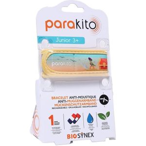 Para'kito - Anti-Muggenarmband - Junior - Piraten - Oplaadbaar - 1 stuk