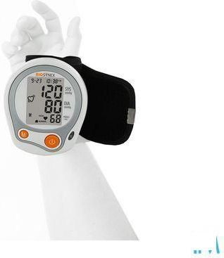 Biosynex - Bloeddrukmeter Pols - Apparaat - Universele Manchet - Meet Hartslag en Bloeddruk