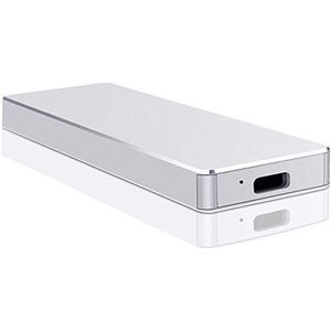 Externe harde schijf Type C USB 3.1 Draagbare Externe Harde Schijf Externe HDD 1TB 2TB Compatibel voor Mac Laptop en PC (2TB Zilver)