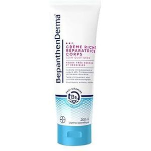 Bepanthen Derma Rijke Herstellende Crème, 200 ml