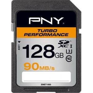 PNY Geheugenkaart SDXC Class 10 128GB - 90/60 MB/s