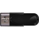 PNY - Attaché - USB-stick - 128 GB - Zwart