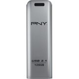 PNY - Elite - USB-stick - Zilver - 128 GB