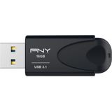 PNY - Attaché 4 - USB-stick - Zwart - 16 GB - USB 3.1