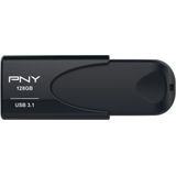 PNY - Attaché 4 - USB-stick - Zwart - 128 GB - USB 3.1