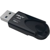 PNY - Attaché 4 - USB-stick - Zwart - 256 GB - USB 3.1