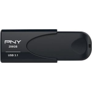 PNY - Attaché 4 - USB-stick - Zwart - 256 GB - USB 3.1