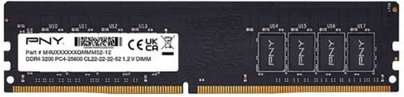 Pny - Md16gsd43200-si - RAM Geheugen - 16 GB - DDR4 3200 MHz