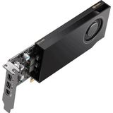 PNY - VCNRTXA400-SB - Grafische Kaart - Zwart - 4 GB GDDR6, PCI Express 4.0, 768 CUDA-kernen