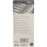 Vitry - Classic Splinterpincet - Zilver - Inox