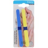 Vitry Vijl Nail Care Wooden Backed Nail Files 12cm