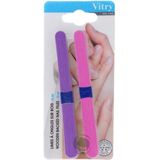 Vitry - Wooden Back Files - Nagelvijl - Hout/Korund