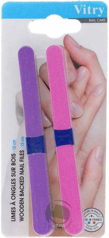 Vitry - Wooden Back Files - Nagelvijl - Hout/Korund