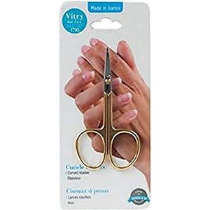 Vitry Dore Curved Blade Skin Scissors, 1 stuk