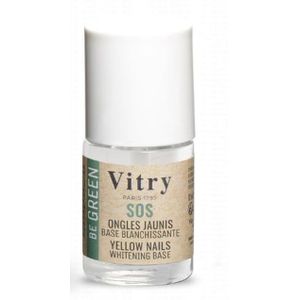 Vitry - SOS Gele Nagels - Nagellak - Wit - 83% Biologische Ingrediënten