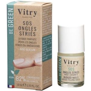 Vitry - SOS Geribbelde Nagels - Nagellak - Transparant - Veganistisch
