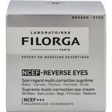 Anti-Veroudering Crème voor Ooggebied Filorga Ncef-Reverse Eyes Anti Wallen (15 ml)