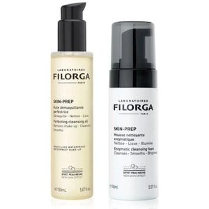 FILORGA Skin-Prep Duo - Cleansing Oil & Cleansing Foam - Natuurlijke Ingrediënten