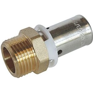 Somatherm 3303-12-12 for You rechte krimper Ø12 mm 12/17 (3/8 inch), voor aansluiting van een buis met een diameter van 12 mm, meerkleurig