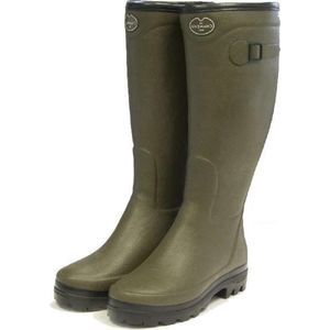 Le Chameau Womens Country Lady Fouree mit Wollfutter Rubberlaarzen (Dames |grijs |waterdicht)