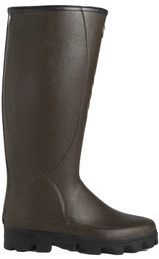 Le Chameau - Ceres Neo - Regenlaars - Marron Foncé - Natuur Rubber - Neopreen Voering
