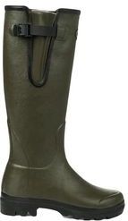 Le Chameau Womens Vierzon met Jerseyvoering Rubberlaarzen (Dames |olijfgroen |waterdicht)