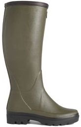 Le Chameau Womens Giverny Jersey Lined Boot Rubberlaarzen (Dames |bruin |waterdicht)