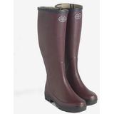 Le Chameau Giverny Regenlaars Rood - Waterdicht Natuurrubber