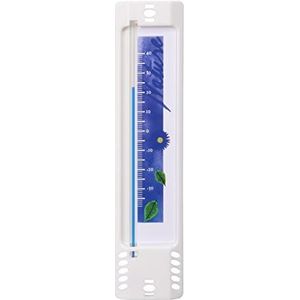 Spear & Jackson 53004 thermometer kunststof 19 cm wit versierd