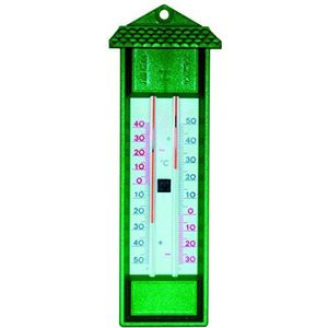 Spear & Jackson vliesbehang Thermometer Mini Maxi zonder kwik groen