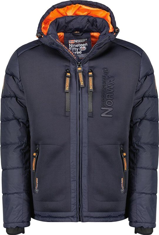 Geographical Norway - Heren Jas winter Beachwood - Blauw