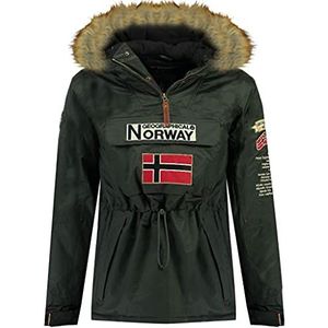 Geographical Norway Boomerang Herenparka, Donkergrijs, S