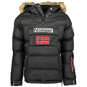 Geographical Norway boker jongens jas, Blanco Y Gris