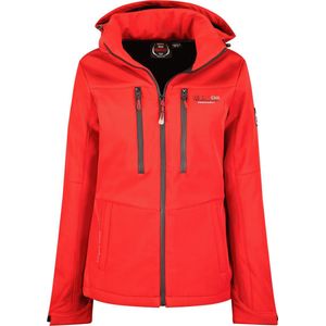 Geographical Norway - Dames Outdoorjas Softshell Jacket Timmex - Rood - Maat XL