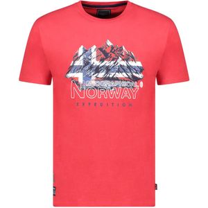 Geographical Norway - Jummit Shirt - Heren T-shirt - Rood