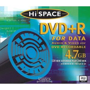 Hi Space DVD+R 4.7GB - 20-Pack