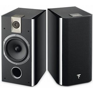 Focal Chorus 706 zwarte luidspreker - luidspreker (XLR, 2.0 kanaal, bekabeld, 55-28.000 Hz, 8 Ohm, zwart)