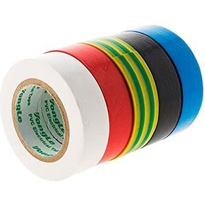 Zenitech - 5 stuks lijm, 15 mm x 10 m, 5 kleuren - Zenitech