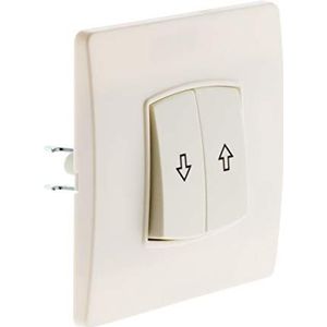 Zenitech - Dubbel stopcontact 2P+T 16A enkelvoudig - Wit - Artezo
