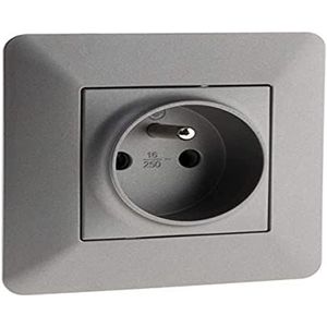 Zenitech - Metseldoos 75x75mm - met schroeven en klauwen - Groen